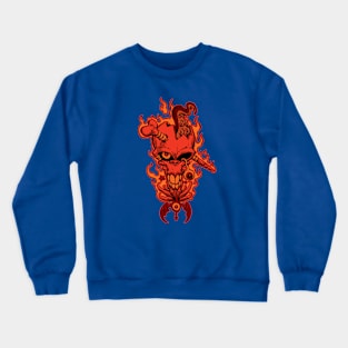 red Crewneck Sweatshirt